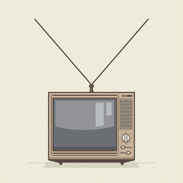 Vintage televisie