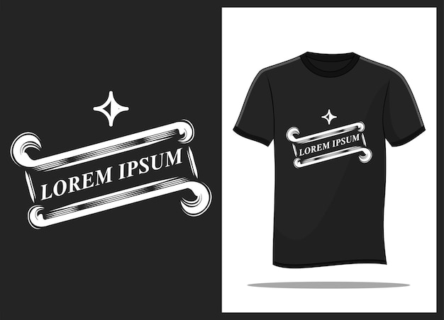 Vector vintage thematypografieontwerp voor t-shirts en andere koopwaar