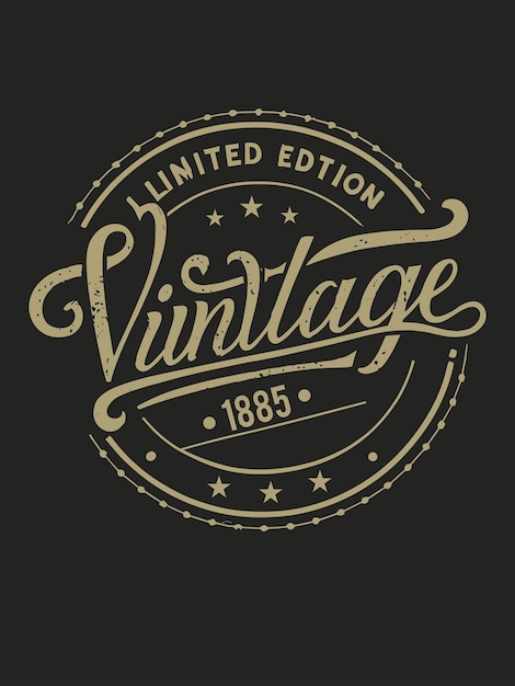 Vintage Tshirt Design