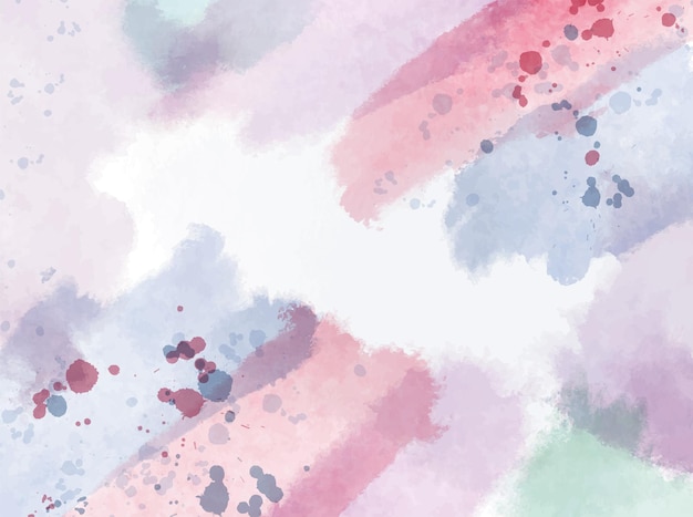 Vintage vector multicolored watercolor background for design