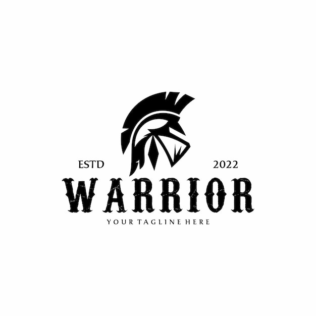 Vintage Warrior Logo Design