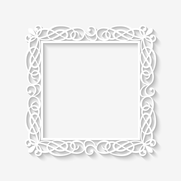 Vintage wit frame