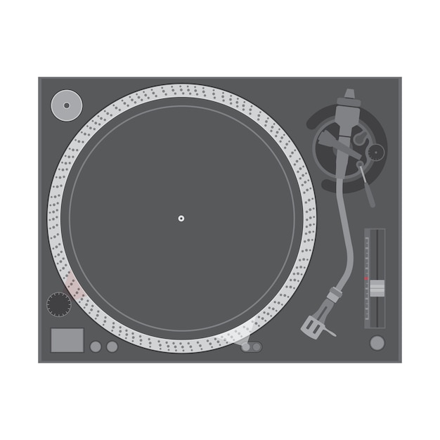 Vinyl dj turntable