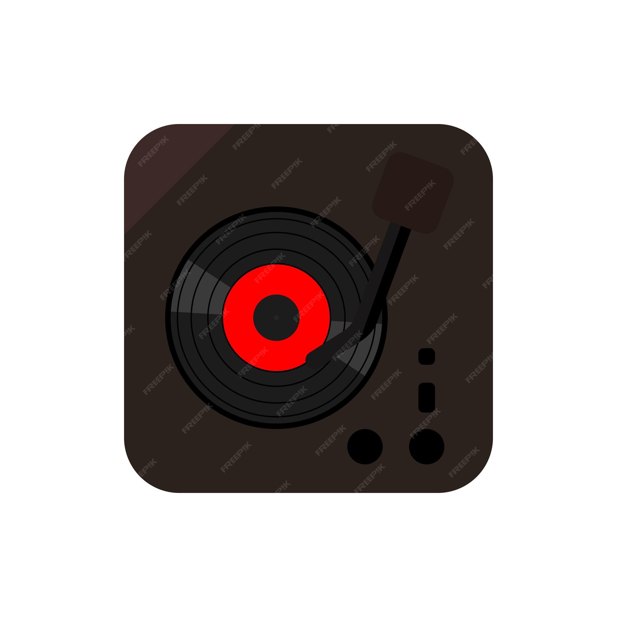 Deck Device Phonograph Player Record Blue and Red Download and Buy Now web  Widget Card Template 18007923 Vector Art at Vecteezy