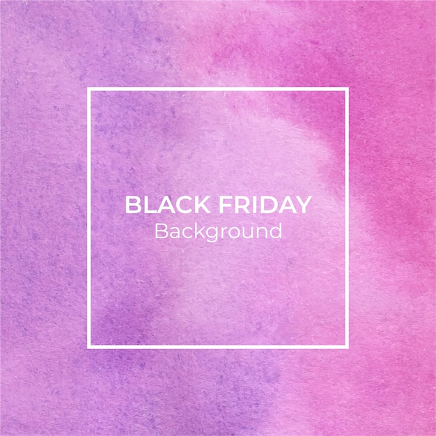 Violet blackfriday watercolor texture background