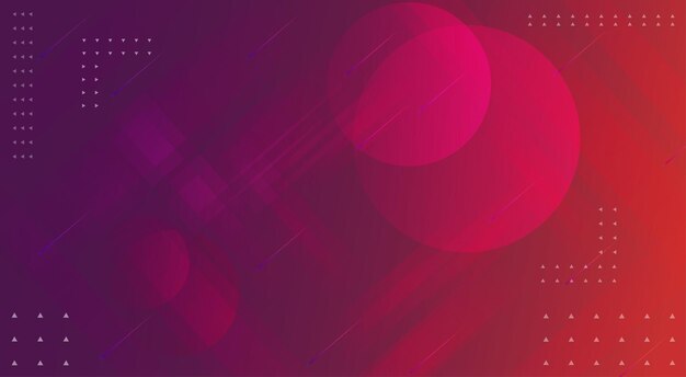 Violet dark abstract background with light stripes and circles