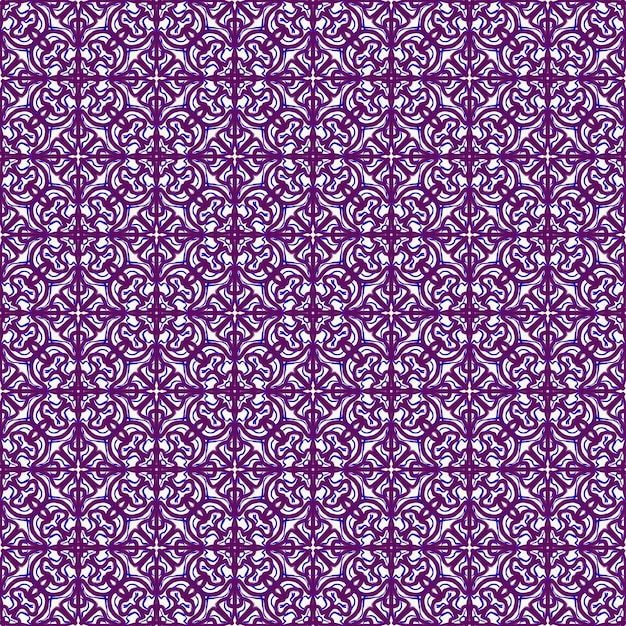 Violet flower abstract seamless vintage pattern backgroud ethnic fabric seamless pattern fashion