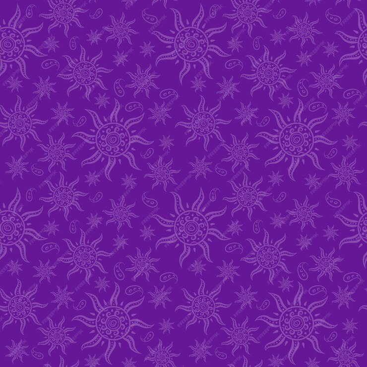  Violet pattern