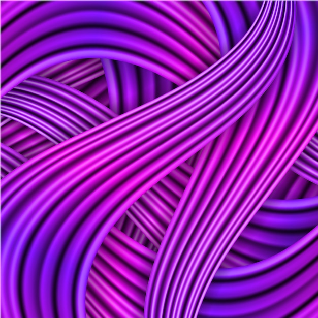 Violet striped background.