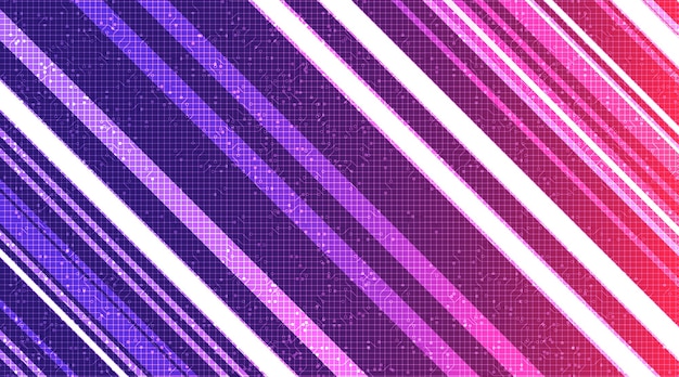 Violet Technology Line Background.