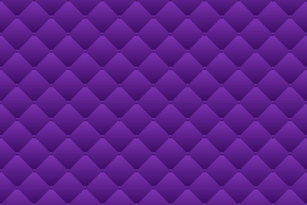 Vector violet upholstery leather texture with beads vector background.