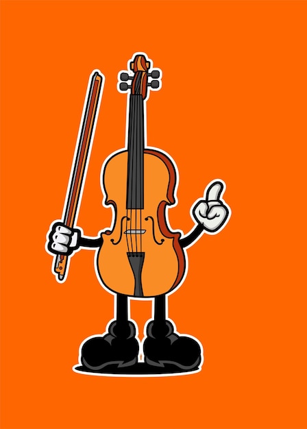 VIOLIN CARTOON