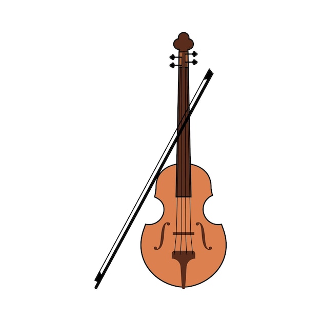 Violin illustration vector