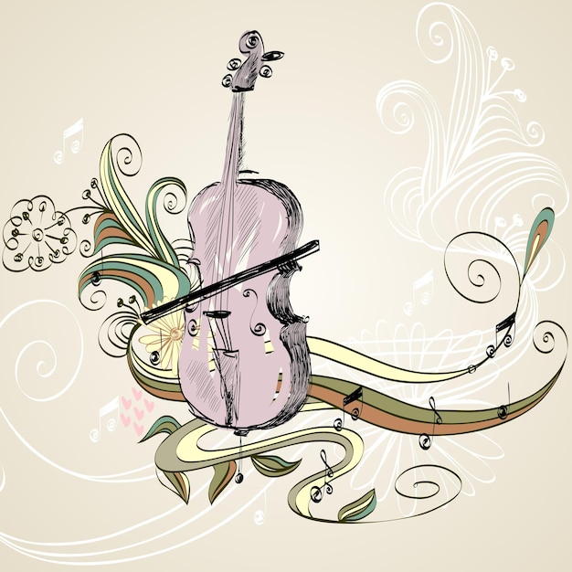 Vector violoncel