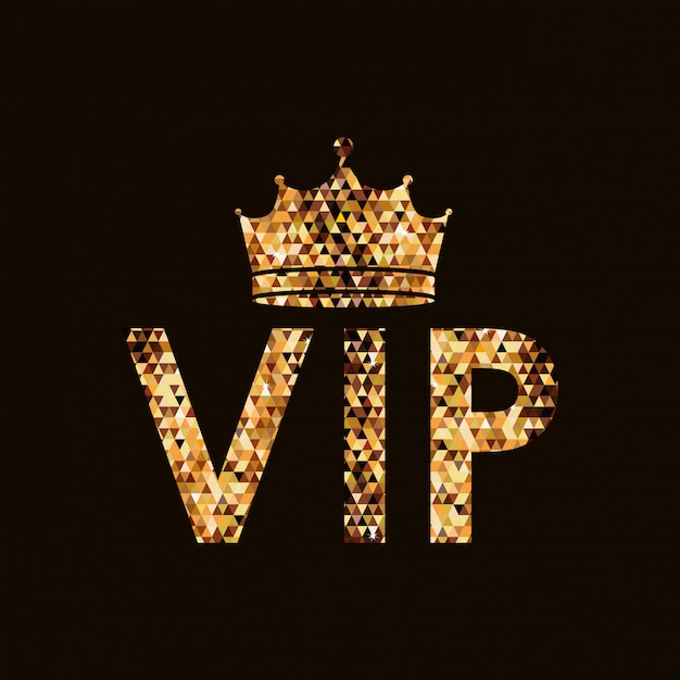 VIP 디자인, 벡터 일러스트 레이 션입니다.