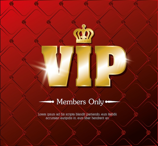 VIP 디자인.