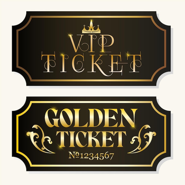 VIP en Golden tickets