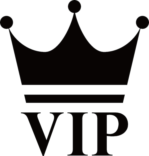 VIP-kwaliteitsbadge of etiket van element