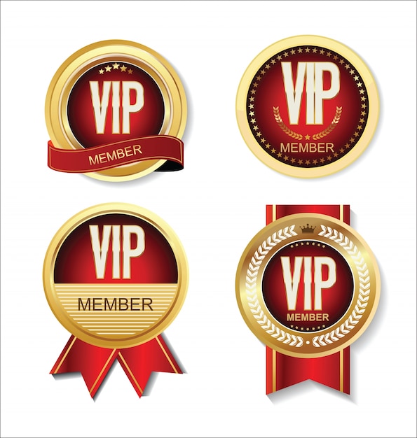 Vip member badge collection