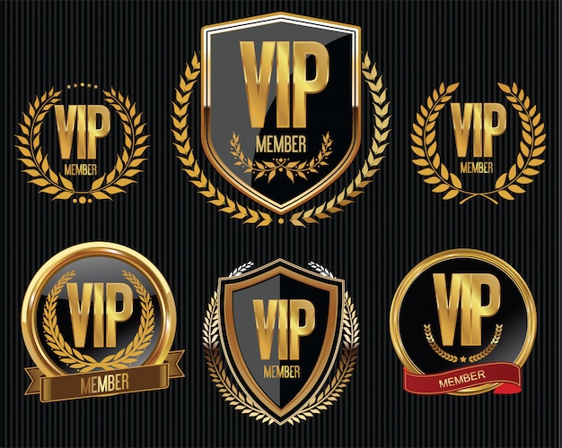 Vip member badge collection