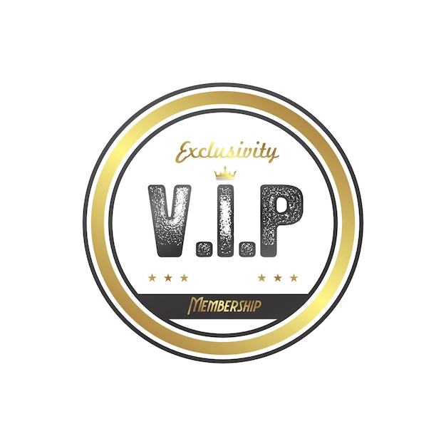 Vip member badge