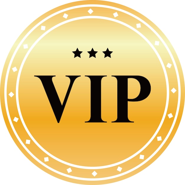 Знак качества VIP или ярлык элемента