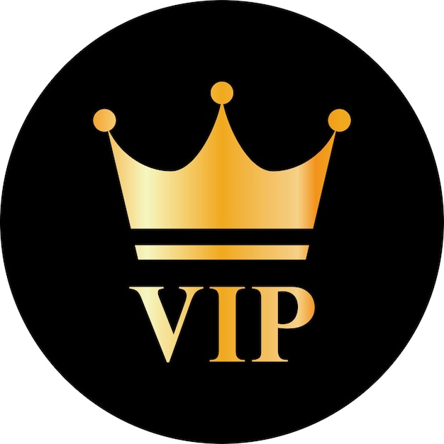 Vip 品質バッジまたは要素のラベル