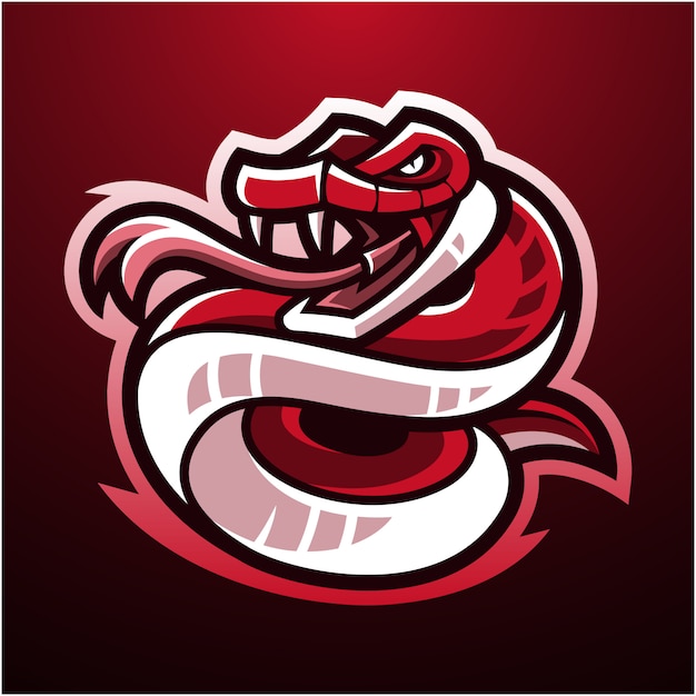 Logo della mascotte viper esport