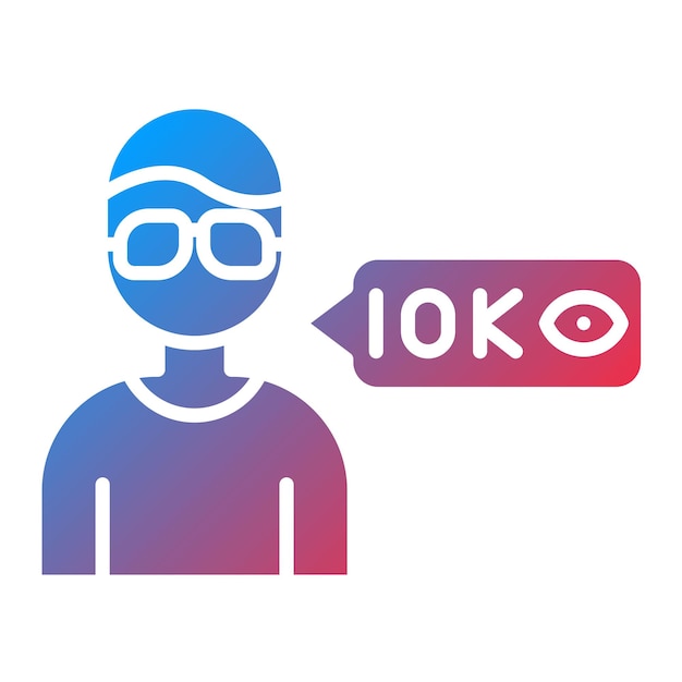 Viral icon vector image Can be used for Influencer Marketing