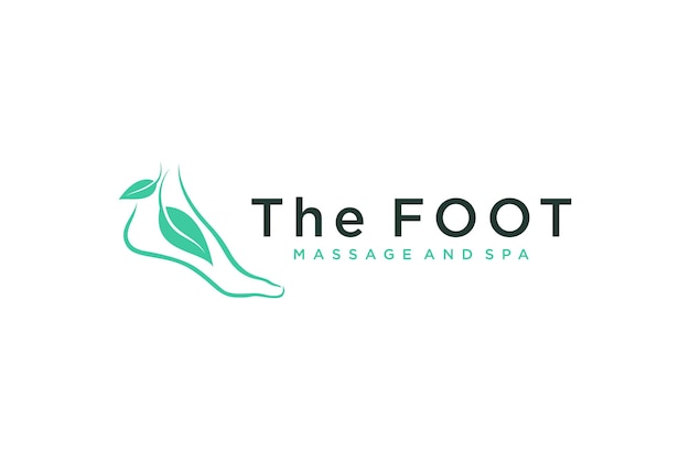 Дизайн логотипа клиники красоты Virgin Foot and Nails, уход за телом и здоровьем женщин