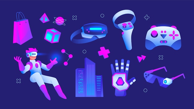 Virtual reality gaming metaverse