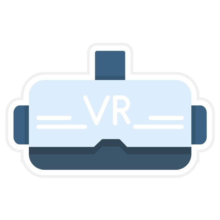 Vector virtual reality icon vector image can be used for technology
