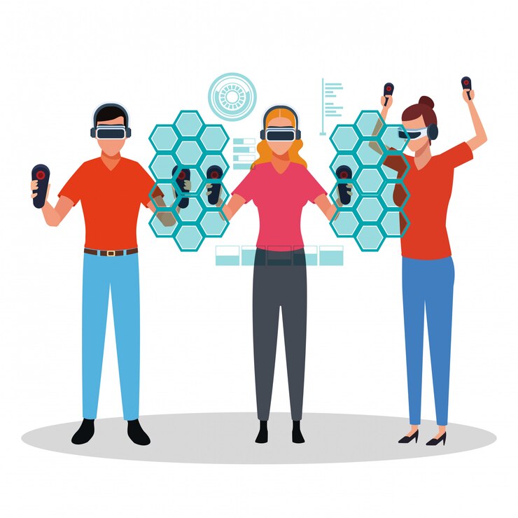 Vector virtual reality technology
