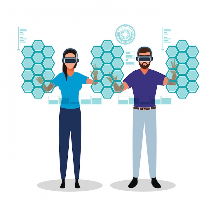 Vector virtual reality technology