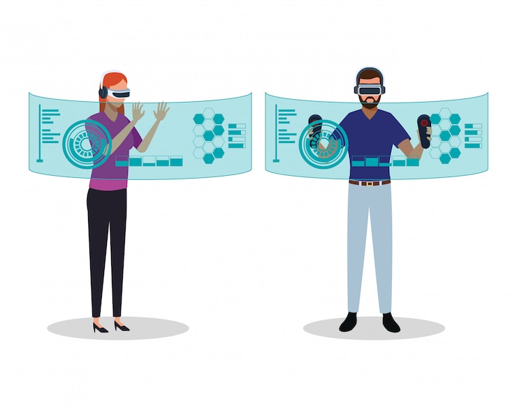 Vector virtual reality technology