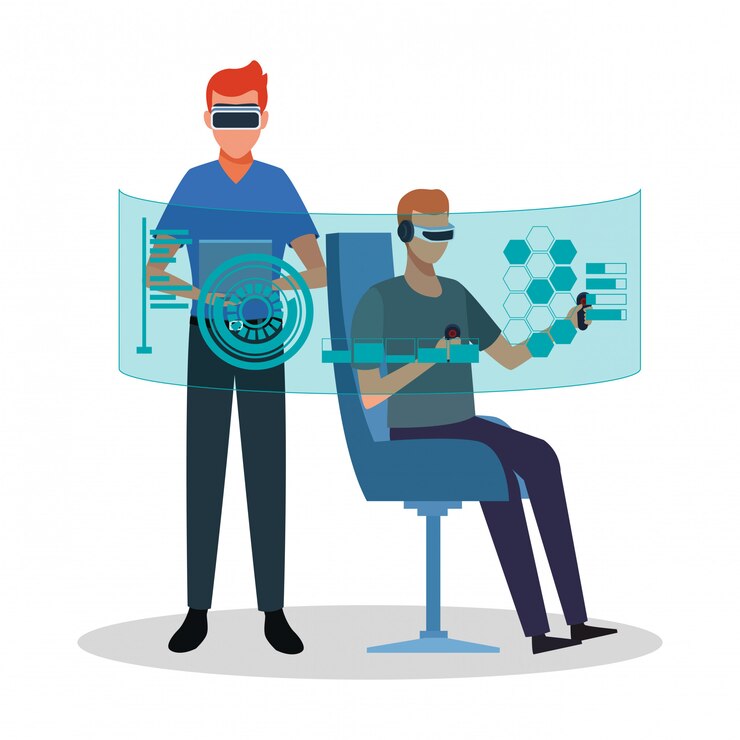 Vector virtual reality technology
