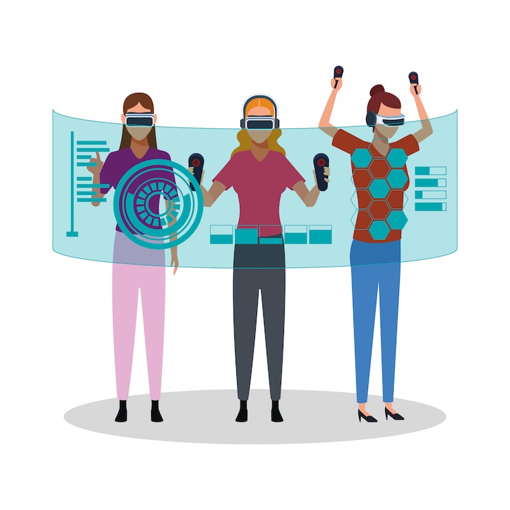 Vector virtual reality technology