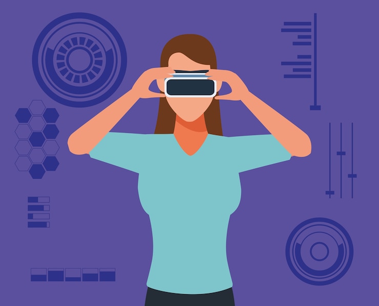 Vector virtual reality technology