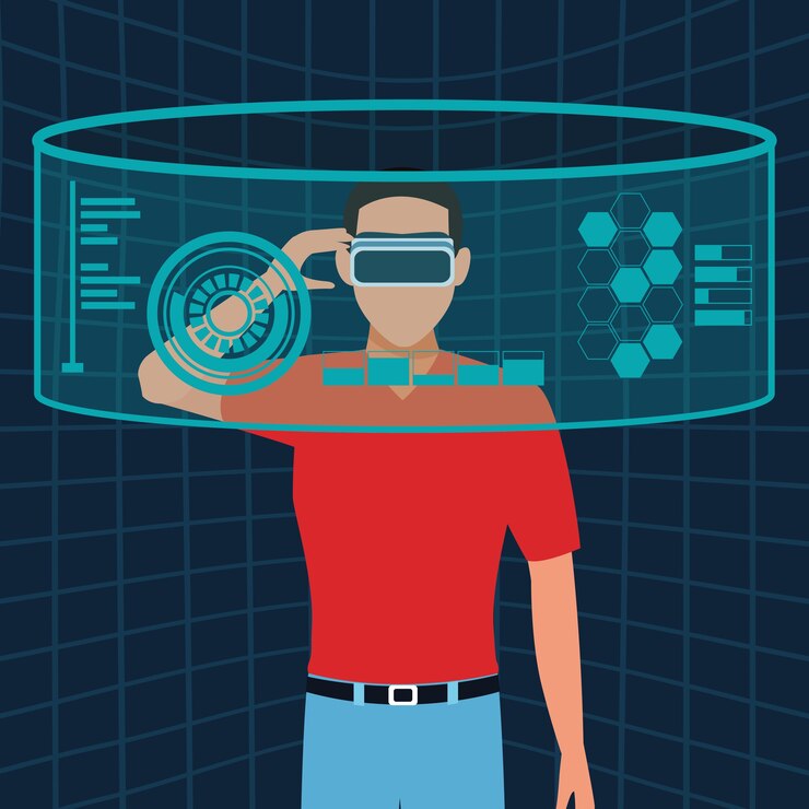 Vector virtual reality technology