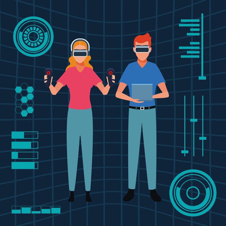 Vector virtual reality technology
