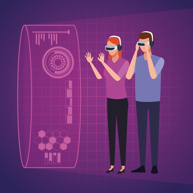Vector virtual reality technology