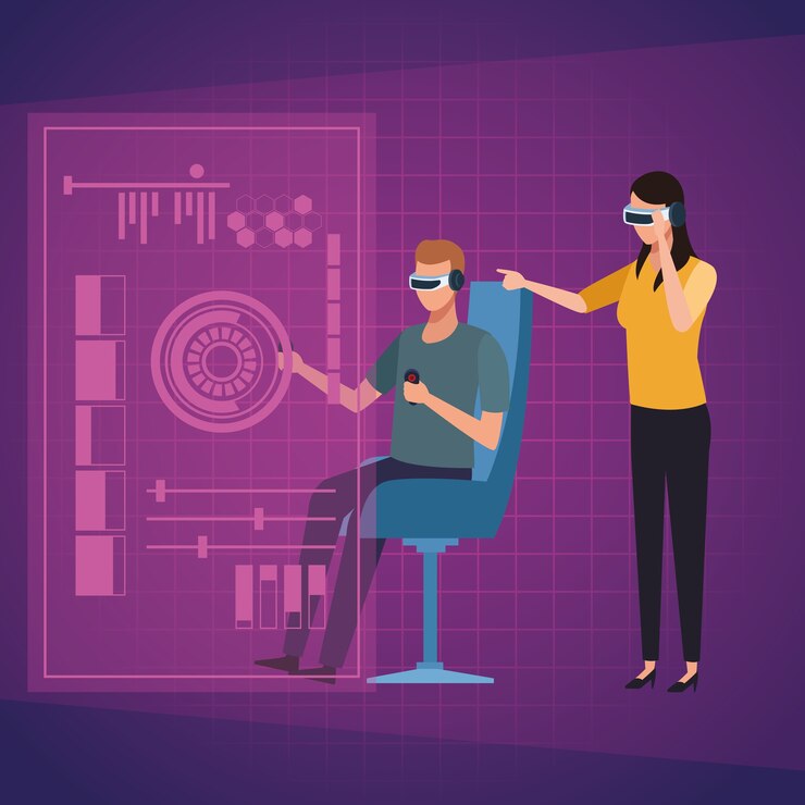 Vector virtual reality technology