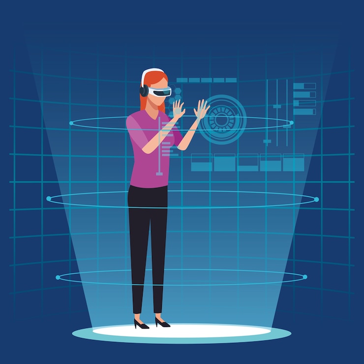 Vector virtual reality technology