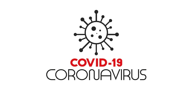 Virus cartoon icoon Vector bacteriën symbool Eenvoudig cel teken Coronavirus ncov covid 19 logo