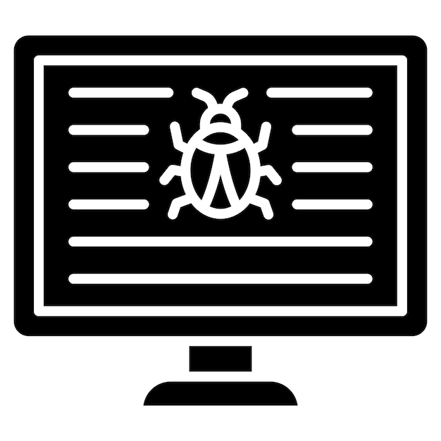 ウイルス グリフ ソリッド ブラックの図