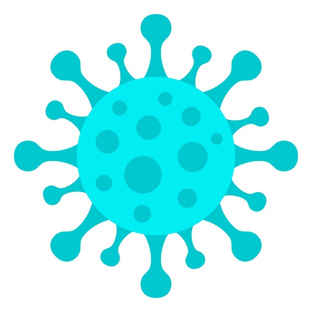 Vector virus icon design illustration vector design