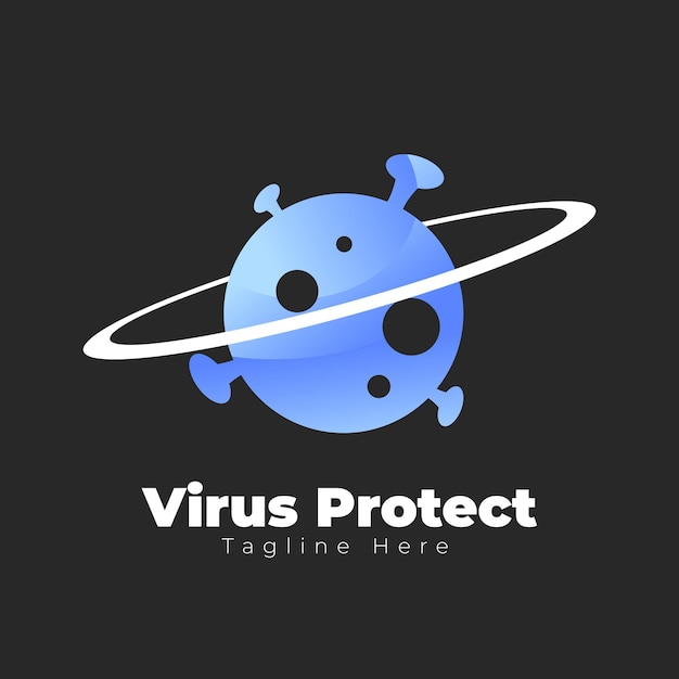 Logo di protezione antivirus