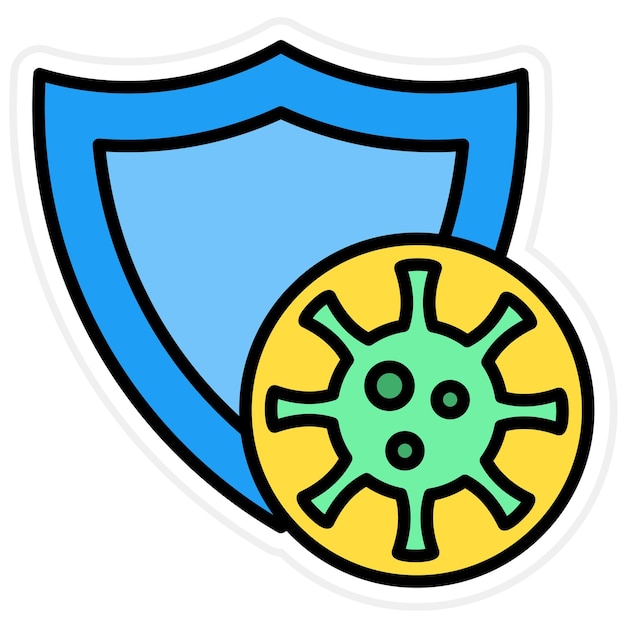 Virus Protection icon vector image Can be used for Hygiene Routine