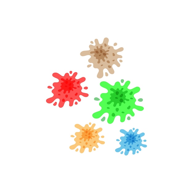 Disegno del modello icona illustrazione vettoriale virus
