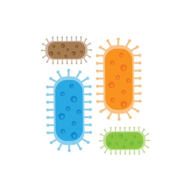 Vettore disegno del modello icona illustrazione vettoriale virus